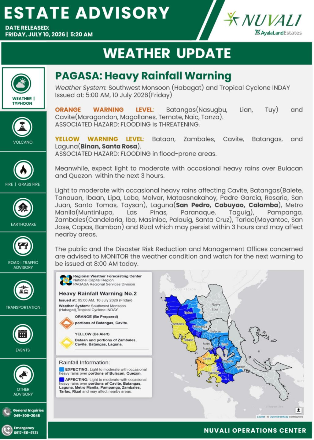 ESTATE ADVISORY