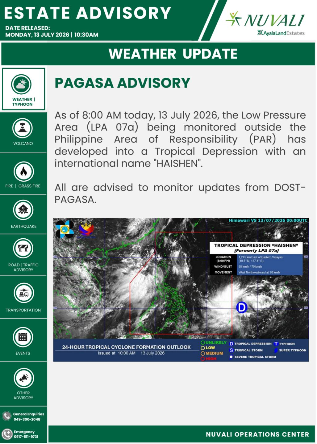 ESTATE ADVISORY