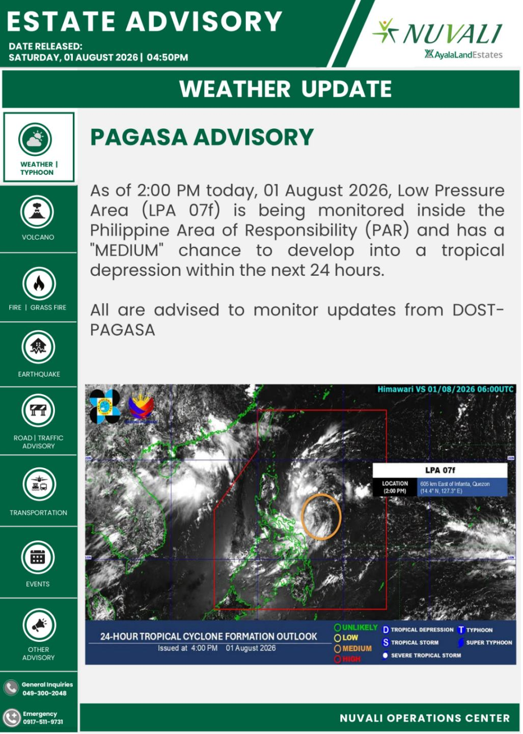 ESTATE ADVISORY