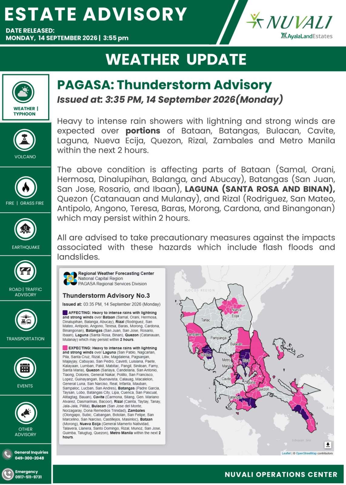 ESTATE ADVISORY