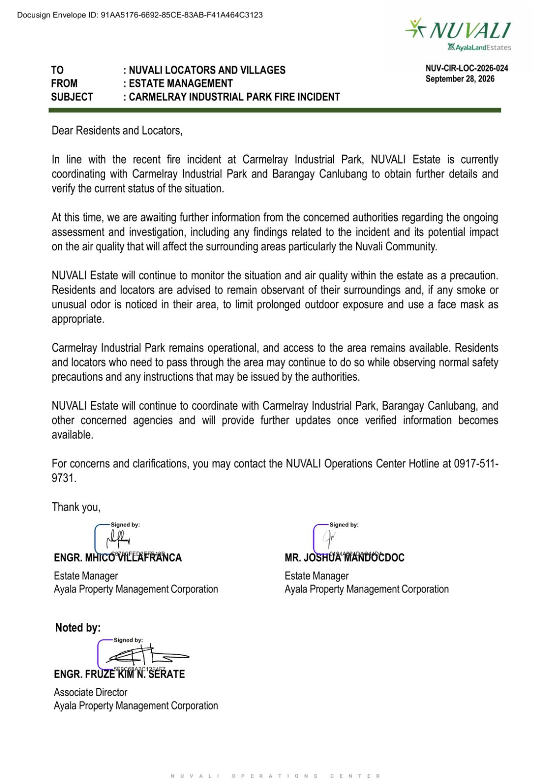 ESTATE ADVISORY
