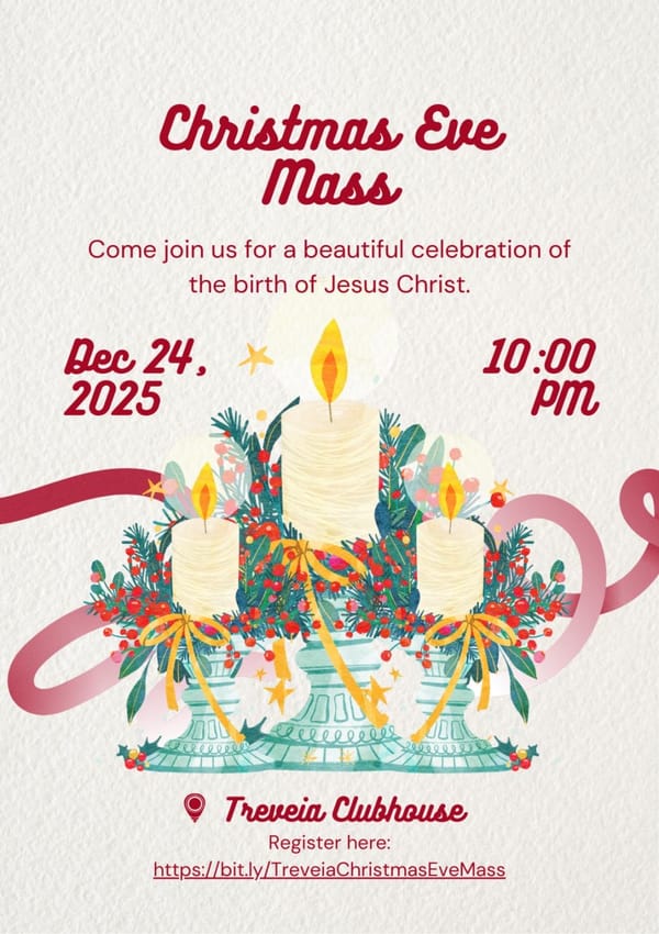 CHRISTMAS EVE MASS AT TREVEIA