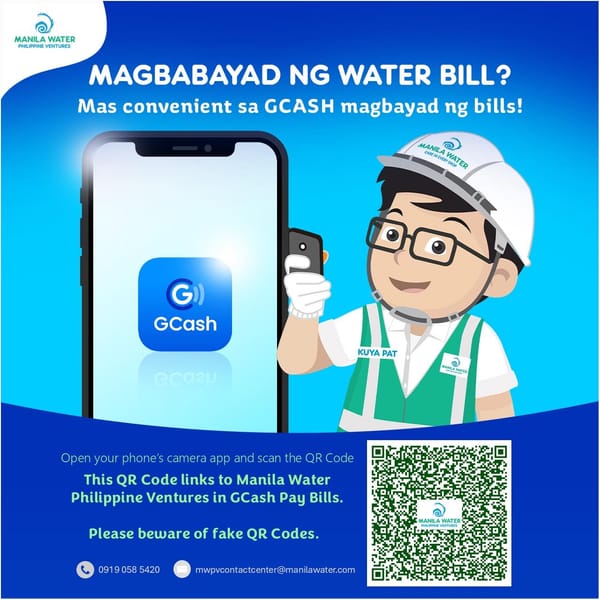 Magbabayad ng Water Bill?