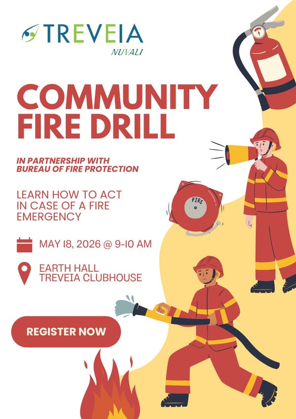 COMMUNITY FIRE DRILL & FIRE SAFETY SEMINAR