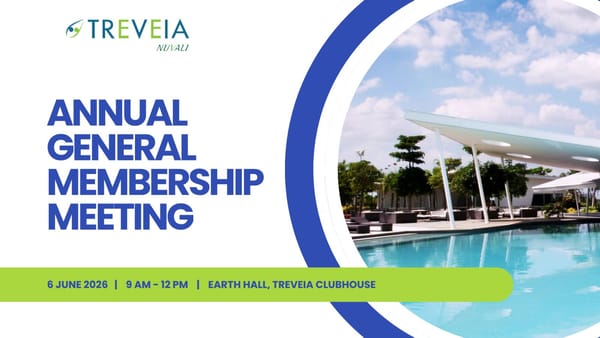 NOTICE OF ANNUAL GENERAL MEMBERSHIP MEETING (AGMM)